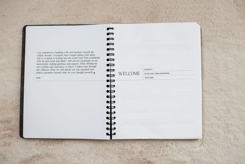 grateful AF Guided Journal - Charcoal